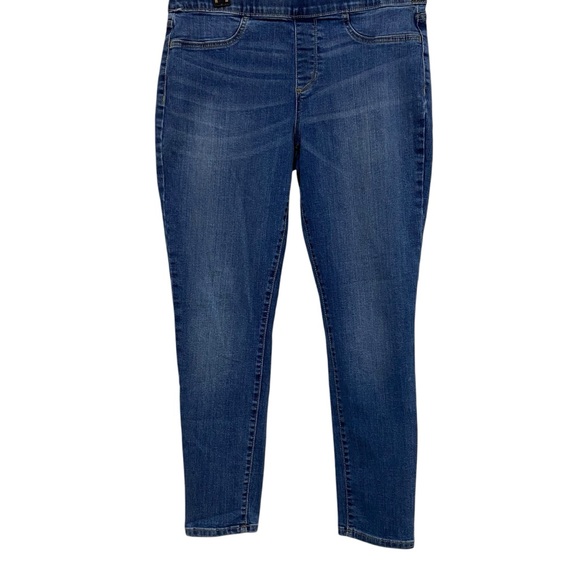 a.n.a Blue Jeggings with Classic Denim Look - Picture 1 of 9